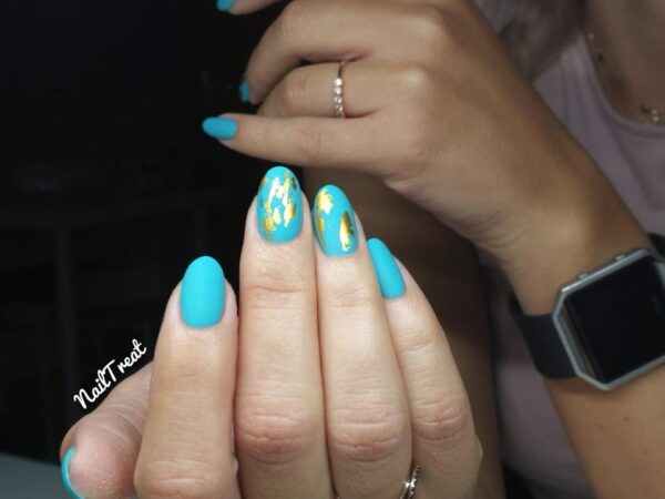 Gel colorat No.120 - Turquoise Tea Cup - imagine 11