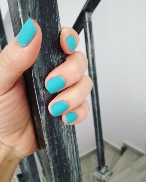 Gel colorat No.120 - Turquoise Tea Cup - imagine 15