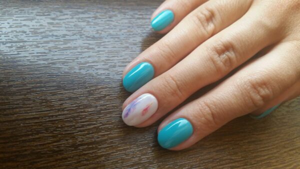 Gel colorat No.120 - Turquoise Tea Cup - imagine 3