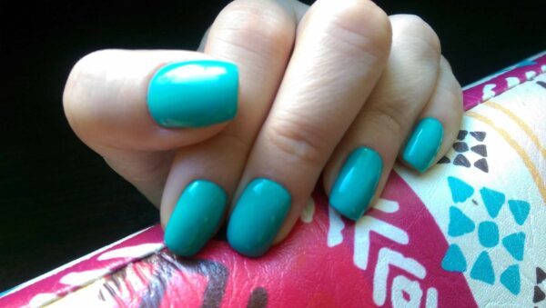 Gel colorat No.120 - Turquoise Tea Cup - imagine 7