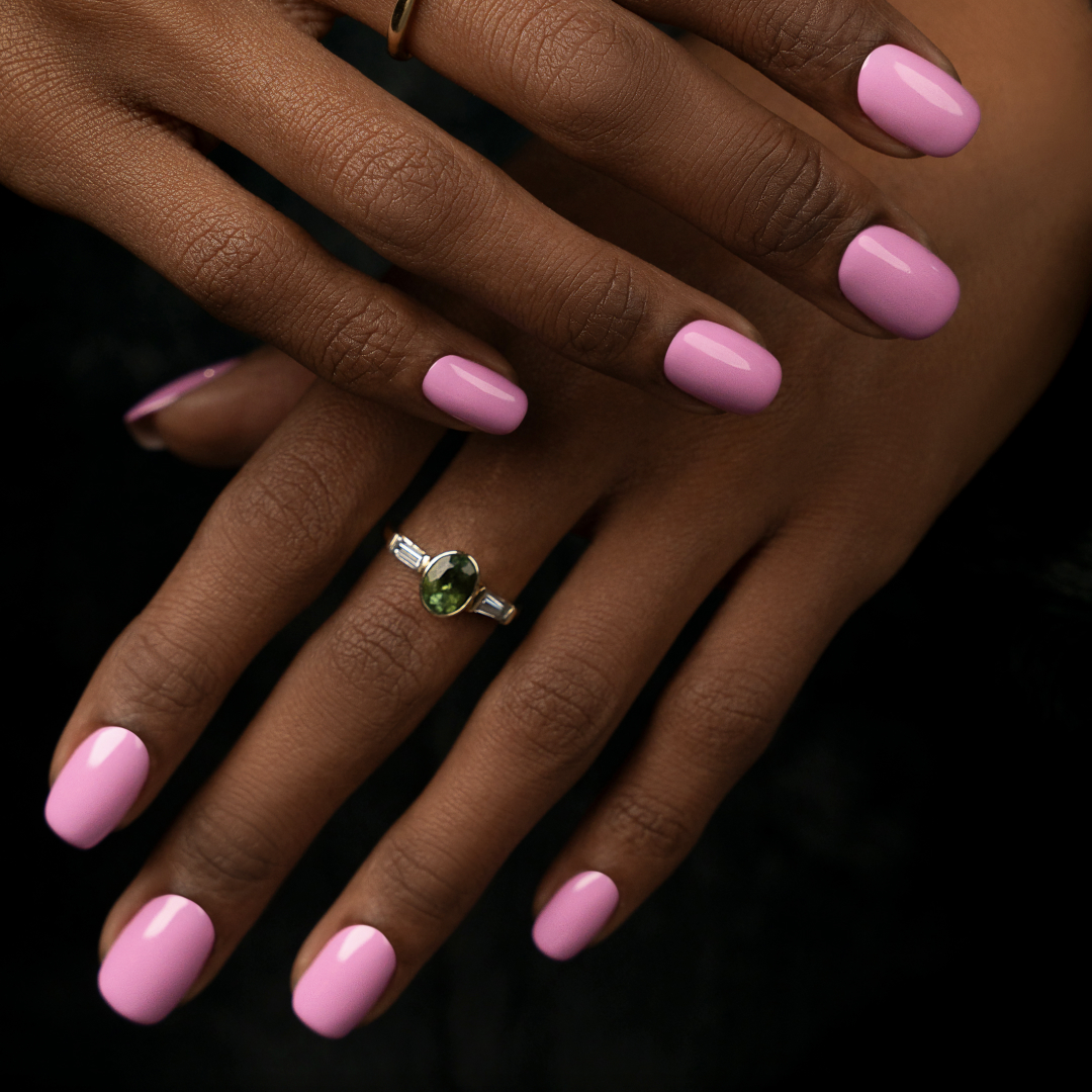 337 Pink Tourmaline - Hand 1x1